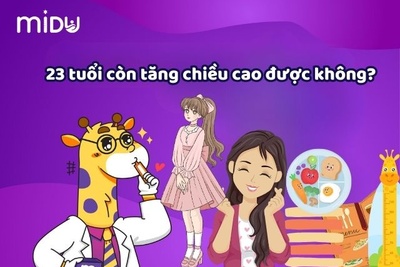 23 tuổi còn tăng chiều cao được không? Làm sao xương chắc khoẻ