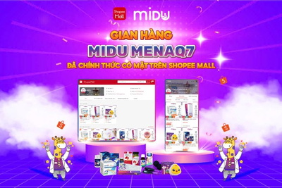 THÔNG BÁO GIAN HÀNG CHÍNH THỨC CỦA MIDU MENAQ7 TRÊN SHOPEE MALL