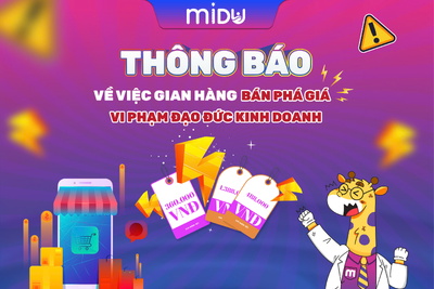 Thông báo về việc bán phá giá - Vi phạm đạo đức kinh doanh.