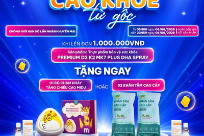CHƯƠNG TRÌNH KHUYẾN MÃI ĐẶC BIỆT “Cao khỏe từ gốc”