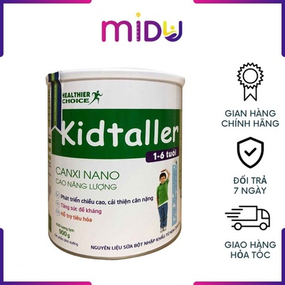 Sữa KidTaller tăng chiều cao cho trẻ 1-6 tuổi