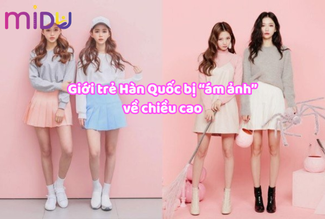 Giới trẻ Hàn Quốc bị “ám ảnh” về chiều cao