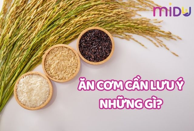 Khi ăn cơm cần lưu ý những gì?